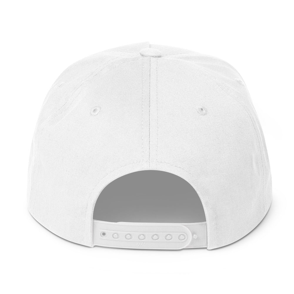 Flat Bill Snapback Hat
